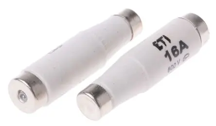 Produktfoto 1 von ETI class gG/gL DIAZED-Sicherung, Typ D1, 16A, 500V ac, 50 kA, E16 Gewinde