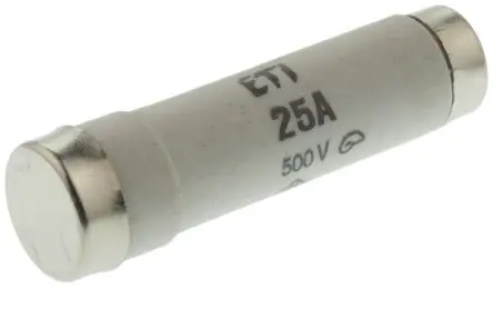 Produktfoto 1 von ETI class gG/gL DIAZED-Sicherung, Typ D1, 25A, 500V ac, 50 kA