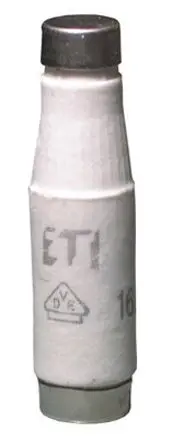 ETI class gG/gL DIAZED-Sicherung, Typ D1, 6A, 500V ac, 50 kA, E16 Gewinde