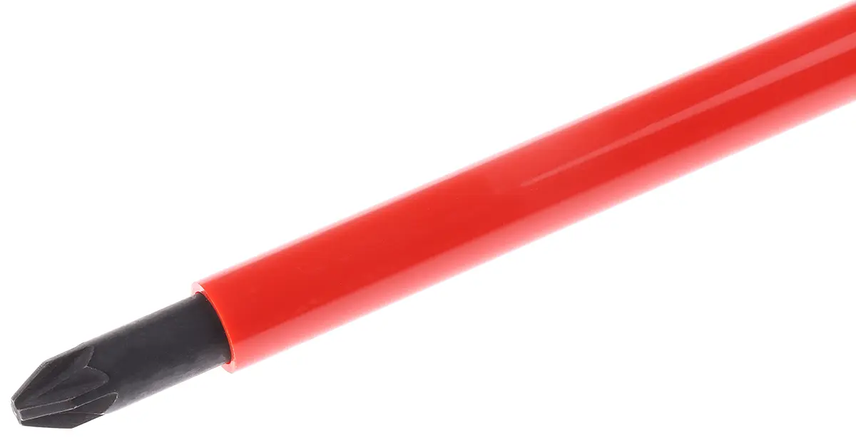 Produktfoto 1 von Facom VDE 1000V zugelassen PZ2 Isoliert, Siliziumcarbid Stahl, 245 mm / Klinge 125 mm