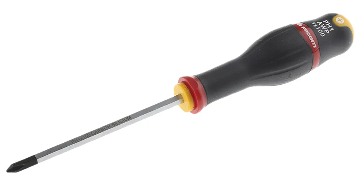Produktfoto 1 von Facom PH1 Standard, Siliziumcarbid Stahl, 209 mm / Klinge 100 mm