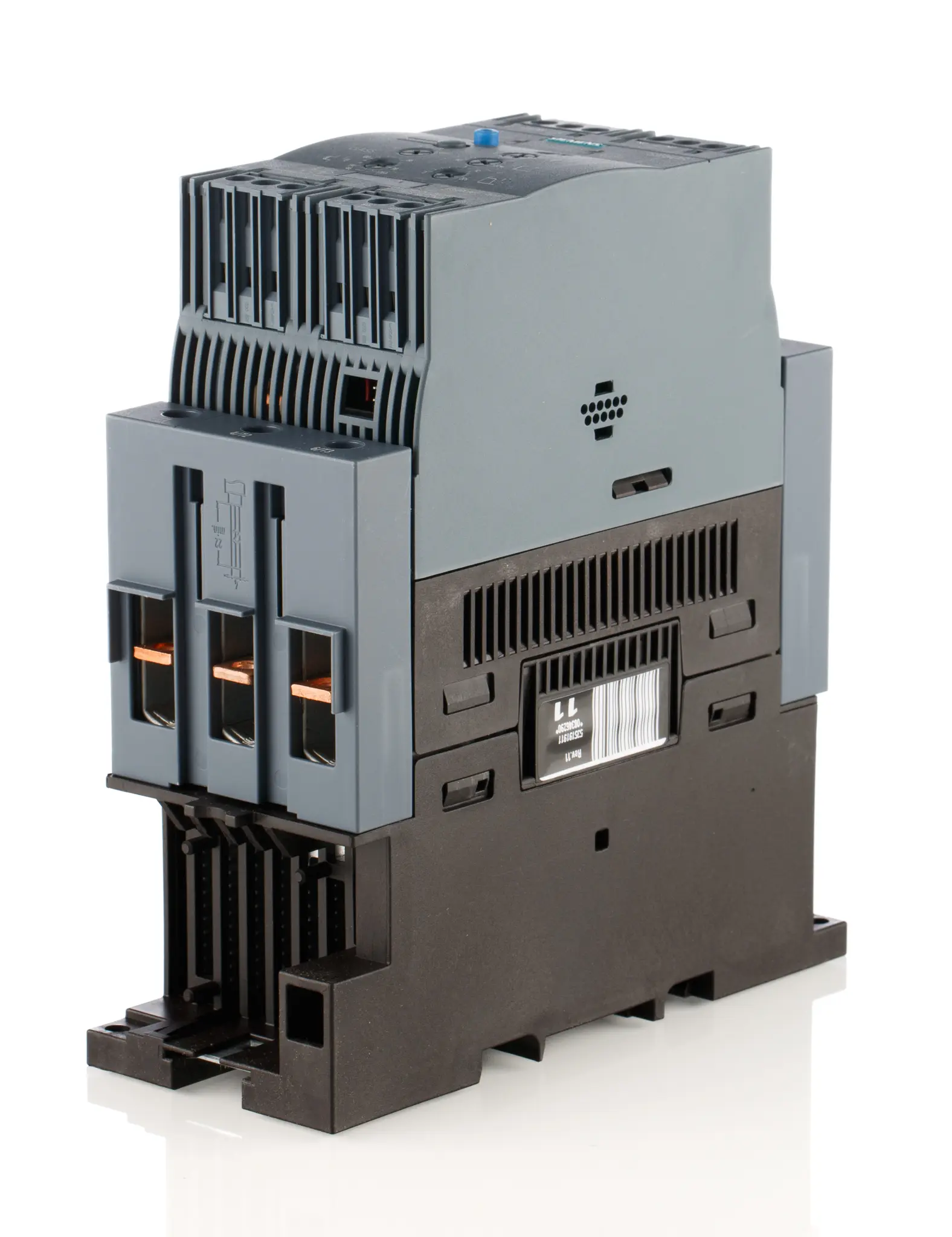 Produktfoto 1 von Siemens SIRIUS 3RW 3RW40 Sanftstarter 3-phasig 55 kW, 480 V ac / 106 A