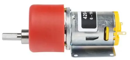 Produktfoto 1 von RS PRO 950D Bürsten-Getriebemotor DC-Getriebemotor bis 59 Ncm 500:1, 12V dc / 7.98 W, 23U/min, Wellen-Ø 6 mm, 35mm x