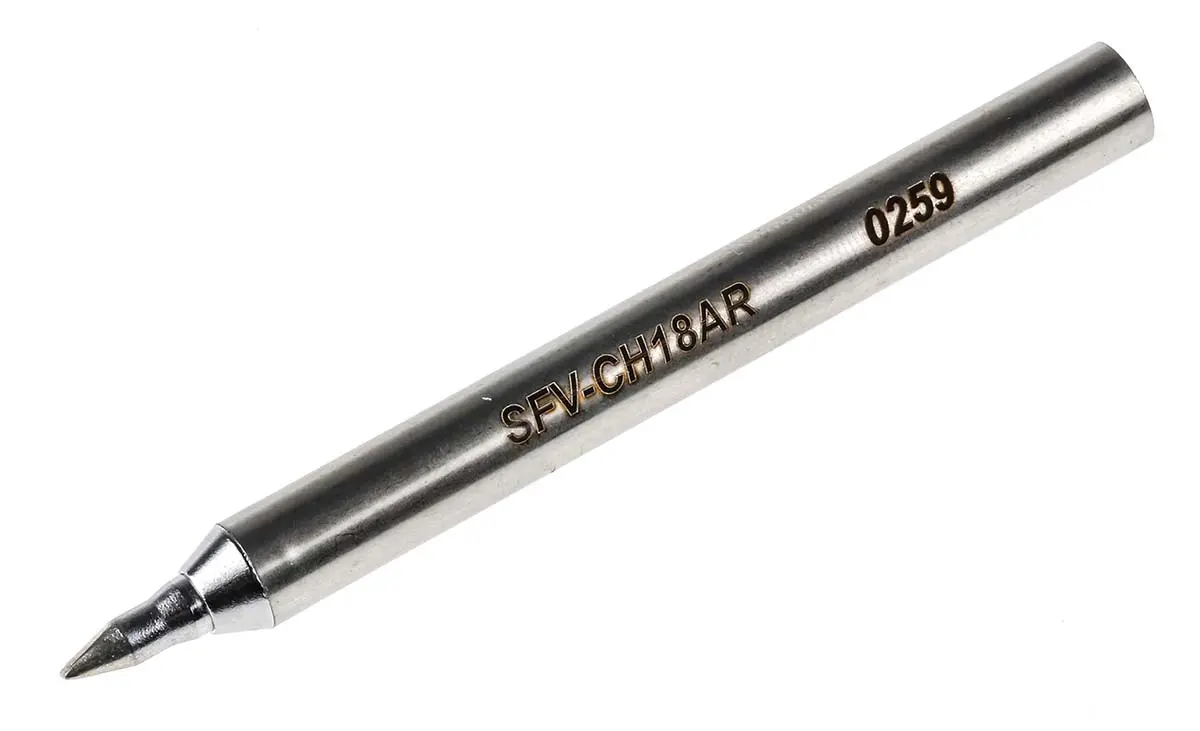 Produktfoto 1 von Metcal / SxV Lötspitze 1.8 mm flach SFV für PS-900; MFR-1120; MFR-2220; MFR-2222 System; PS-HC3 & MFR-H2-ST Handgriffe