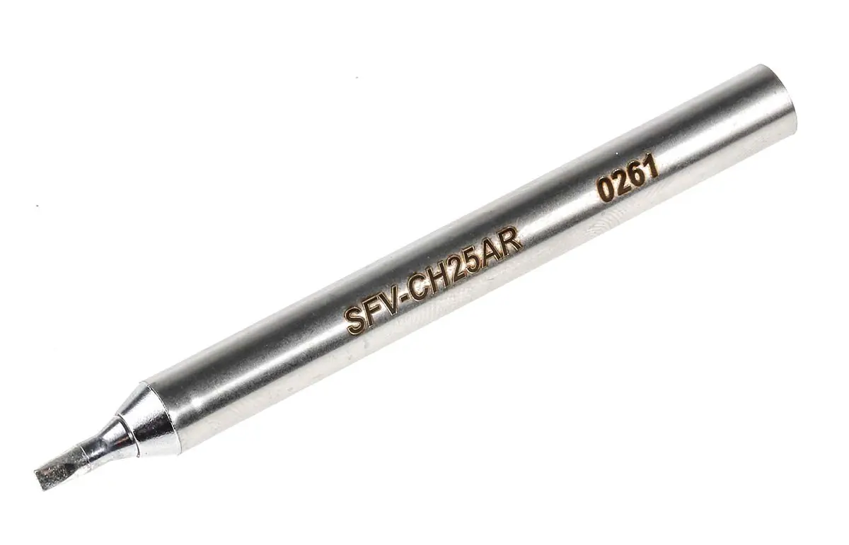 Produktfoto 1 von Metcal / SxV Lötspitze 2.5 mm flach SFV für PS-900; MFR-1120; MFR-2220; MFR-2222 System; PS-HC3 & MFR-H2-ST Handgriffe