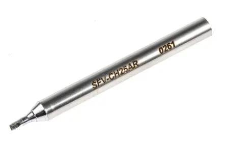 Produktfoto 1 von Metcal 13.4 mm Lötspitze 2.5 mm Meißel SFV für PS-900, MFR-1120, MFR-2220, MFR-2222 System, PS-HC3 & MFR-H2-ST