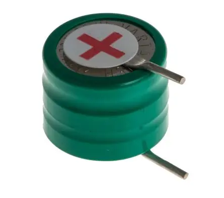 Produktfoto 1 von Varta Nickel-Metallhydrid Knopfzellen Akku, ø 11.5 mm 3.6 V / 16 mAh