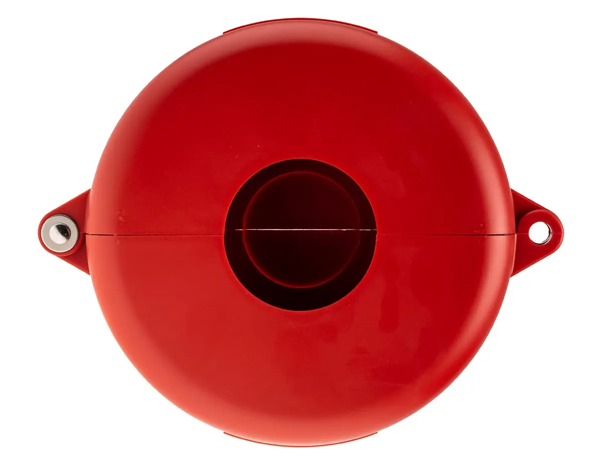 Brady Polypropylen Aussperrung Typ Armaturabsperrung, 1-fach Verriegelung 9.53 mm, Rot