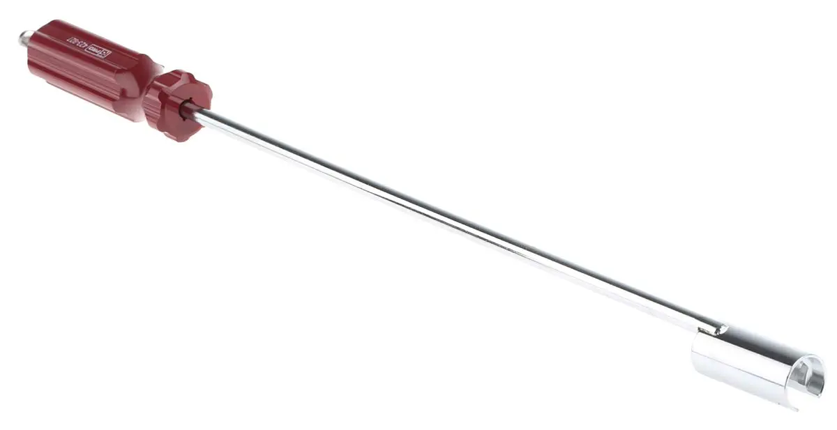 Produktfoto 1 von RS PRO Einfüge- und Entnahmewerkzeug, C-Typ-Einsetz- und Entnahmewerkzeug, 410mm lang Spitzen L. 300 mm