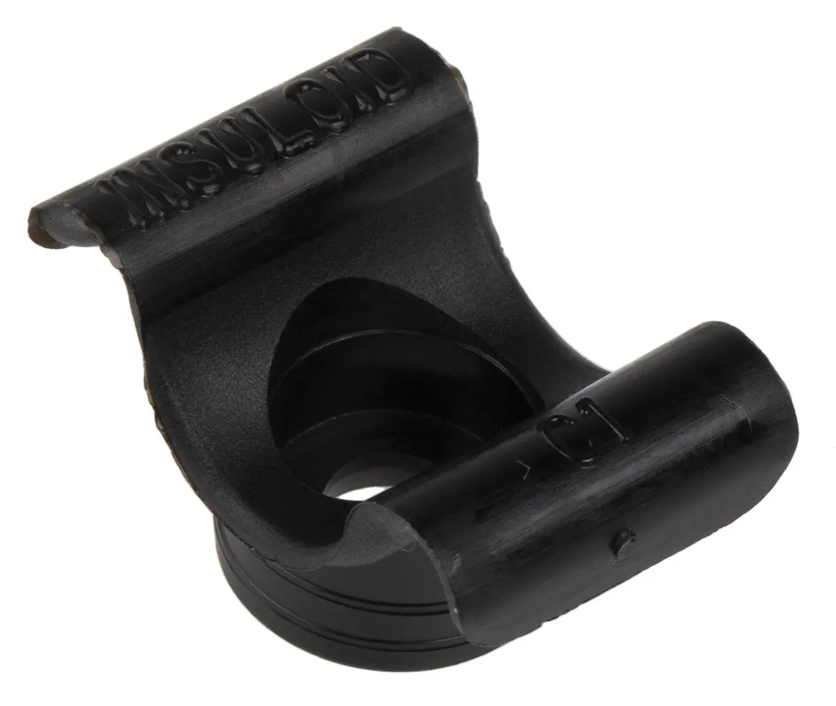 Produktfoto 1 von HellermannTyton Kabelhalter Einschraubbar zum Schrauben Nylon Schwarz 15,5 mm x 14mm x 25mm