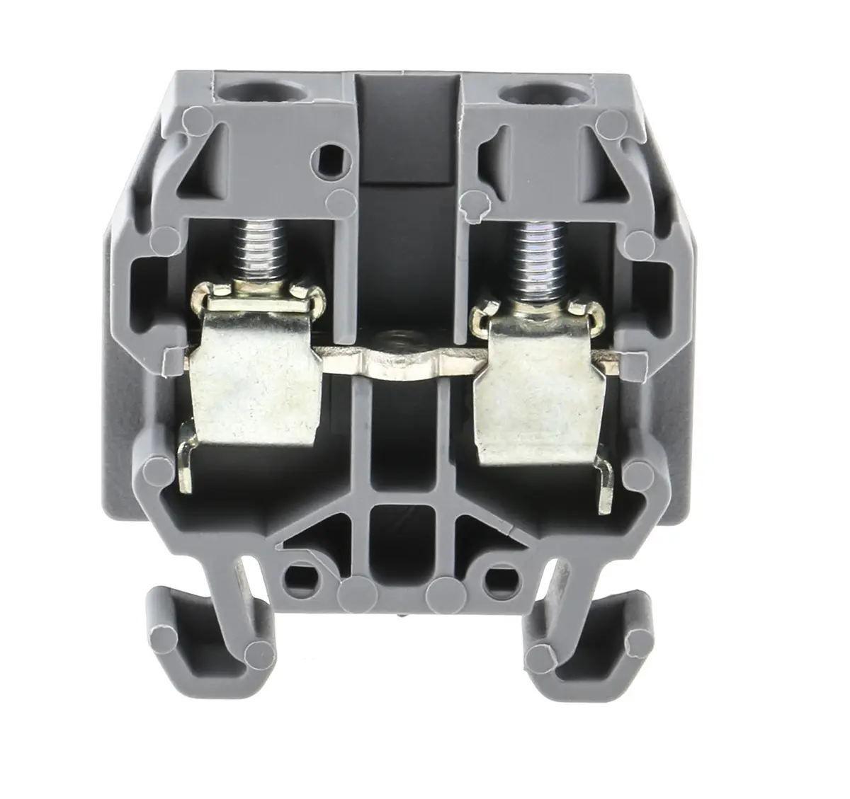 Produktfoto 1 von Entrelec SNA Anschlussklemmenblock DIN-Schiene 1 Grau, 4 mm², 500 V ac Schraubbefestigung