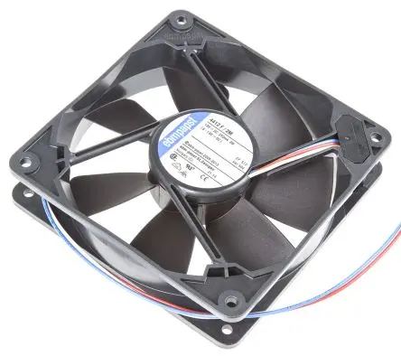 Produktfoto 1 von ebm-papst 4400 F Axiallüfter, Kugel, 12V dc / 3.2 W, 2400 U/min, 140 m³/h 119 mm 119mm 25 mm
