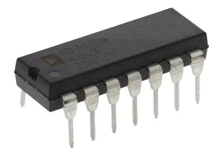 Produktfoto 1 von Texas Instruments Vierfach-AND-Gatter mit 2 Eingängen, 4-Elem., UND, HCT, Push-Pull, 4 mA, 14-Pin, PDIP, 2