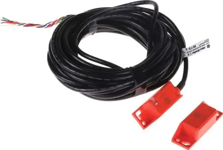Produktfoto 1 von Guardmaster 440N RFID 10m Kabel Berührungsloser Sicherheitsschalter 24V dc aus Kunststoff, 3 PNP / 1, Kodierschalter