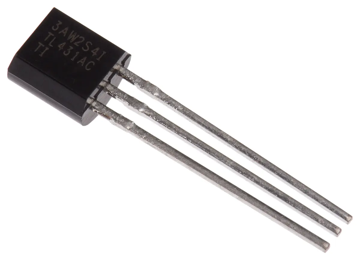 Produktfoto 1 von Texas Instruments Referenzspannung TO-92, 37V max., Einstellbar, 3-Pin, ±1 %, Nebenwiderstand