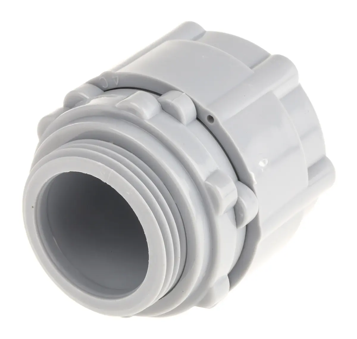 Produktfoto 1 von RS PRO BGR Nylon 6.6 Kabelrohr Befestigung Kabelrohr M25 25 mm Grau Grau-Finish IP55