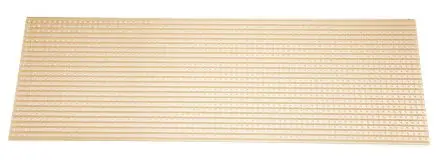 Produktfoto 1 von Vero Technologies Streifenplatinen, Papier, Kunstharz-beschichtet, 35 μm, 1-seitig 291.3 mm, PCB-Bohrung 1.4 mm 95.4mm,
