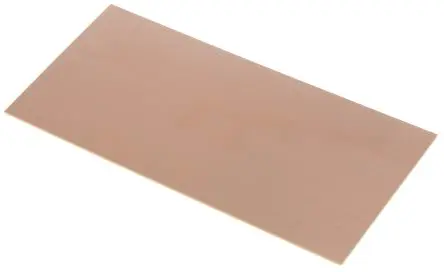 Produktfoto 1 von Vero Technologies 1.6 mm Kupferkaschierte Platine Papier, Kunstharz-beschichtet, Kupfer 1.6 mm, 1-seitig 203 mm