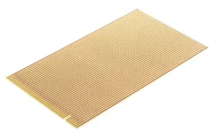 Produktfoto 1 von Vero Technologies Streifenplatinen, Papier, Kunstharz-beschichtet, 35 μm, 1-seitig 114 mm, PCB-Bohrung 1.02 mm 203mm, 43