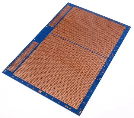 Produktfoto 1 von Vero Technologies Streifenplatinen, Epoxid Glasfaser-Laminat, 1-seitig 233.4 mm, PCB-Bohrung 1 mm 160mm FR4