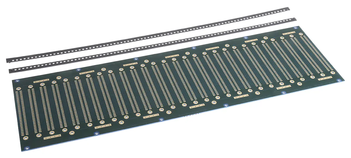 Produktfoto 1 von Vero Technologies Epoxid Glasfaser-Laminat Backplane 1-seitig, 64-polig 84 HP, Raster 15.24 mm