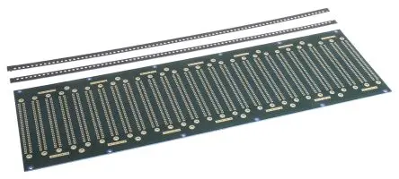 Produktfoto 1 von Vero Technologies Epoxid Glasfaser-Laminat Backplane 1-seitig, 64-polig 84 HP, Raster 15.24 mm