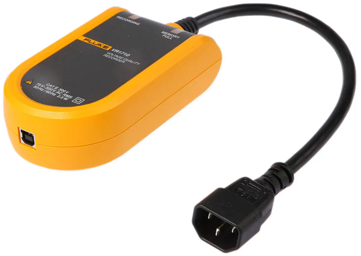 Produktfoto 1 von Fluke Netzanalysegerät Netzanalysegerät für Netzsteckerbuchse