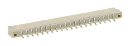 Produktfoto 1 von JAE Serie FI LVDS-Verbinder, Typ Oberfläche, Typ Steckerbuchse, Typ Lot, 20-polig, 20-reihig , gewinkelt, 1.25 mm