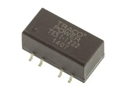 Produktfoto 1 von TRACOPOWER TES 1 DC/DC Konverter, 12V OUT 42 mA Oberfläche 13.2V 1.5 kV 1 W -40 °C 90 °C