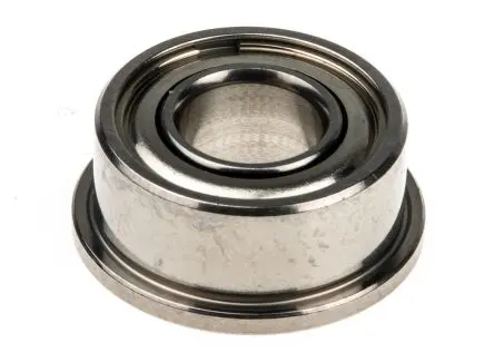 Produktfoto 1 von NMB 1-reihig Kugellager mit Flansch, Innen-Ø 5 mm / Außen-Ø 11 mm Außen-ø , Breite 5 mm 12.5 mm