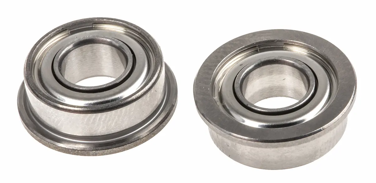 Produktfoto 1 von NMB 1-reihig Kugellager mit Flansch, Innen-Ø 6 mm / Außen-Ø 13 mm Außen-ø , Breite 5 mm 15 mm