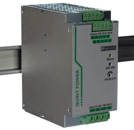 Produktfoto 1 von Phoenix Contact QUINT POWER DIN-Schienen Netzteil Geschalteter Modus 575V ac AC / 10 A 29.5V dc DC 240 W