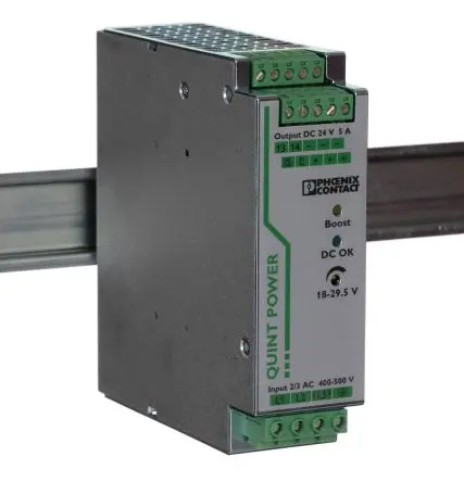 Produktfoto 1 von Phoenix Contact QUINT POWER DIN-Schienen Netzteil Geschalteter Modus 575V ac AC / 5 A 29.5V dc DC 120 W