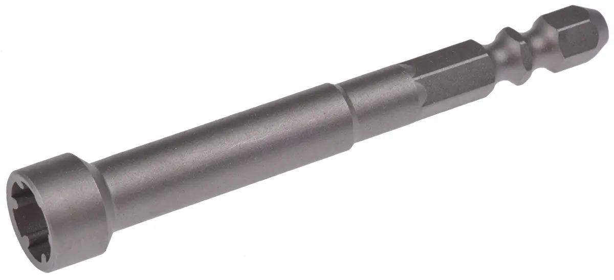 Produktfoto 1 von RS PRO T3 System Zero Schraubbit, Vierkant Chrom Vanadium Stahl, 1-teilig, 30 mm