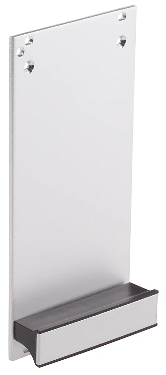 Produktfoto 1 von RS PRO Aluminium Frontplatte 3 U x 12 TE, Grau