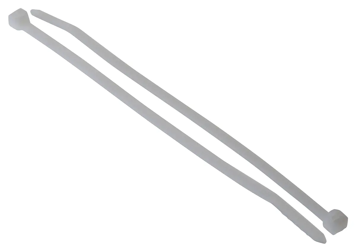 Produktfoto 1 von Thomas & Betts Ty-Fast Nylon 6.6 Kabelbinder Nicht lösbar Natur 3.5 mm x 143 mm