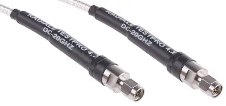 Produktfoto 1 von Radiall Test Pro Koaxialkabel Stecker Stecker, 1.83 m, SMA / SMA, Grün