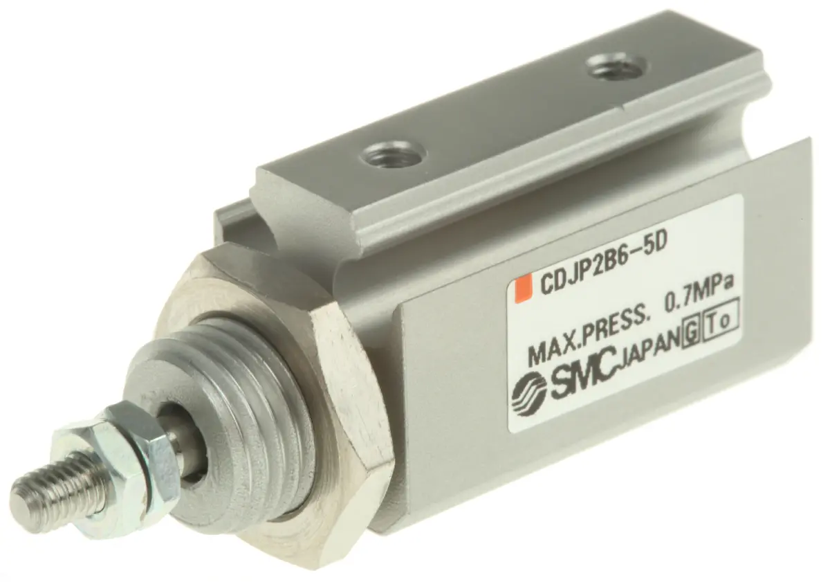 Produktfoto 1 von SMC 5 mm CDJP2 Pneumatikzylinder Doppeltwirkend