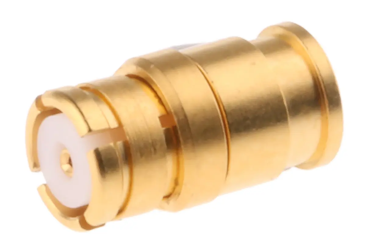 Produktfoto 1 von Radiall RP-SMP Stecker Koaxialsteckverbinder SMP-Steckverbinder, Kabel, 50 Ω Lot, Standard, Gerade