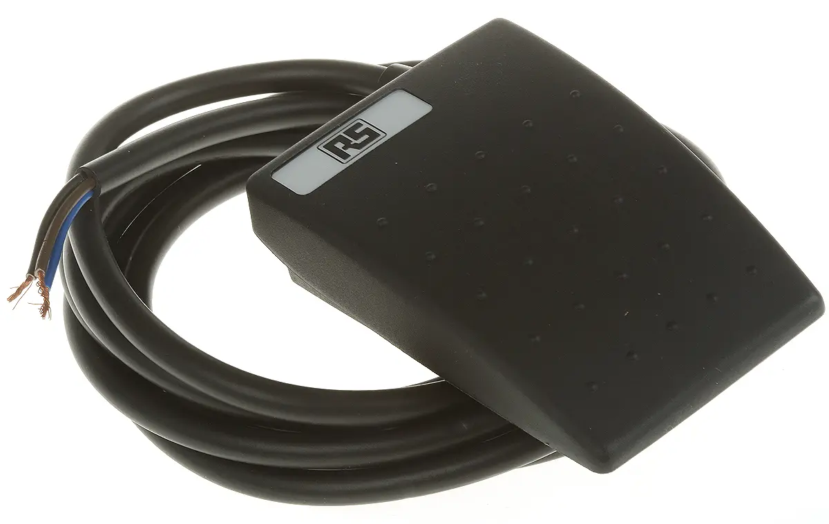 Produktfoto 1 von Herga Universal 6221 Fußschalter Tastend, 1-poliger Umschalter Glasfaserverstärktes Nylon 66, 3A 250 V ac, IP67