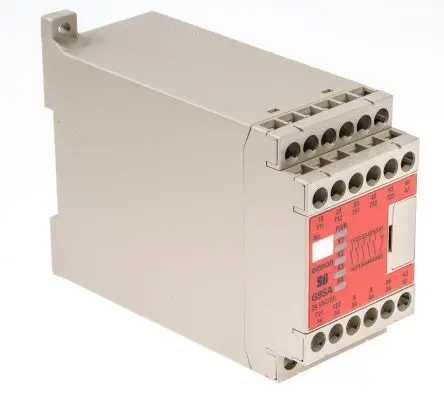 Produktfoto 1 von Omron G9SA Sicherheitsrelais 24V ac/dc, 5 Sicherheitskontakte, 1 Hilfsschalter, Automatisch RoHS SIL IEC 61508