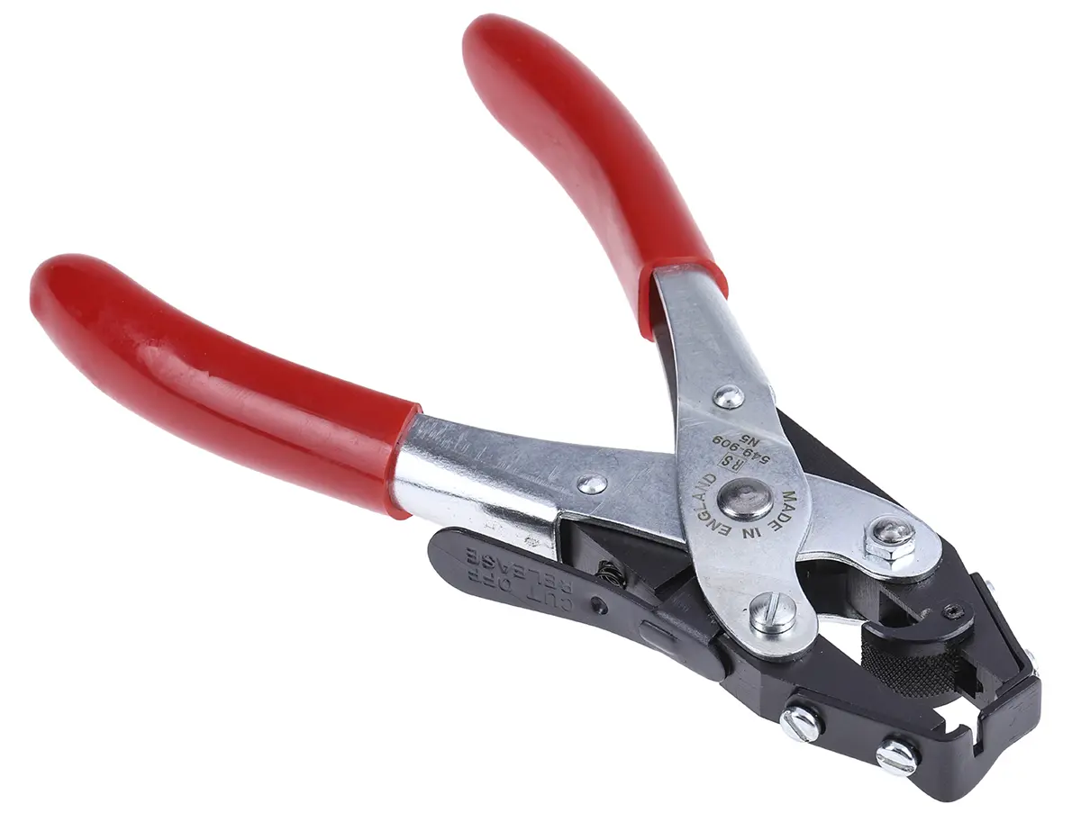 Produktfoto 1 von RS PRO 4183 Kabelbinder Installationswerkzeug für Stahl, max. 5 mm