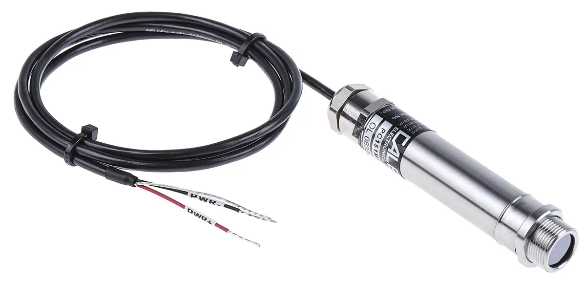 Produktfoto 1 von Calex Infrarot-Temperatursensor, ±1°C or ±1% of Reading 1 m bis 250 °C, 0 °C Schraubanschlussklemme, Infrarot