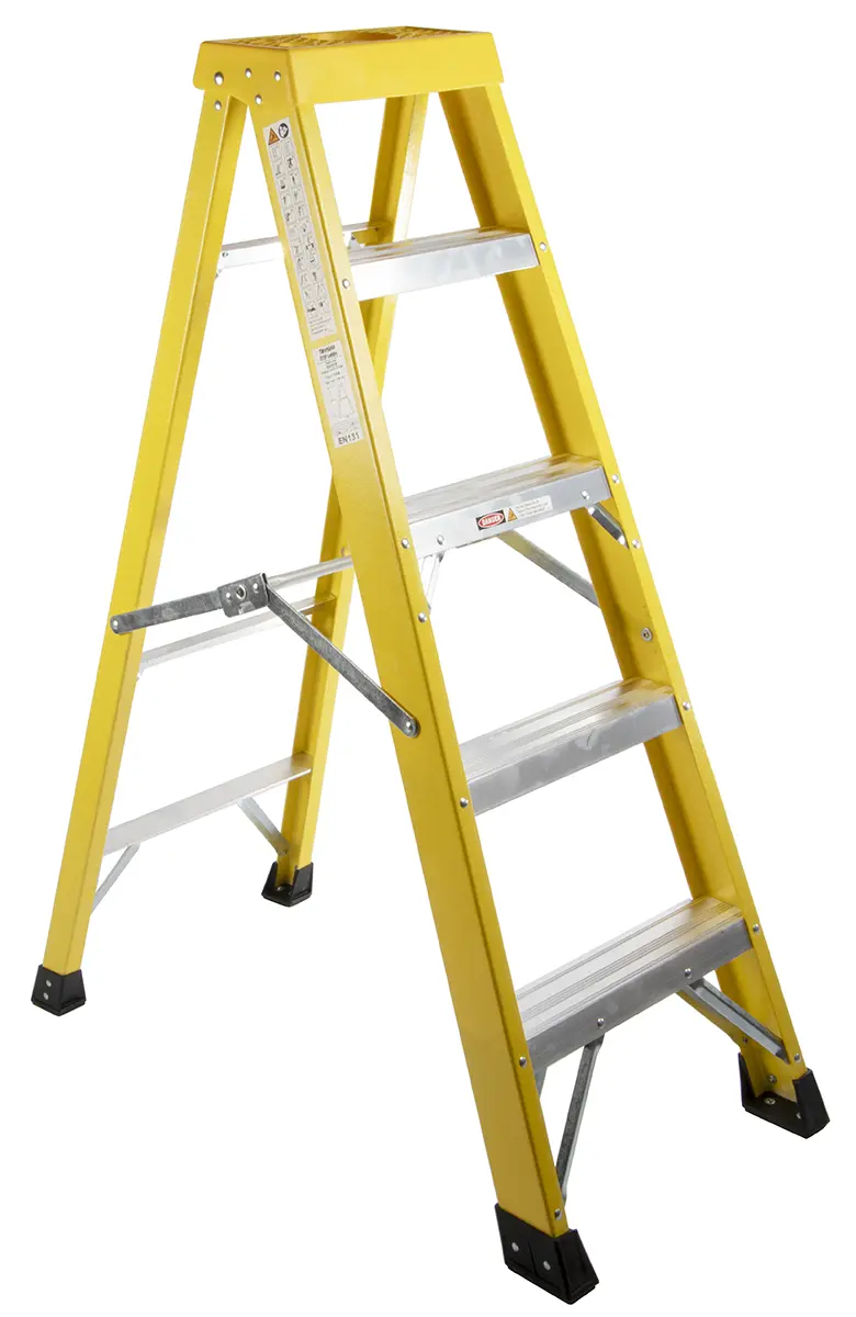 Produktfoto 1 von RS PRO Leiter Fiberglas,  Höhe 1.33m, 7.1 kg