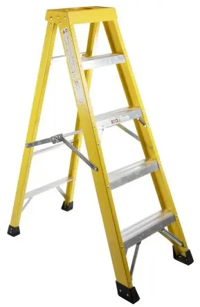 Produktfoto 1 von RS PRO Leiter Fiberglas,  Höhe 1.33m, 7.1 kg