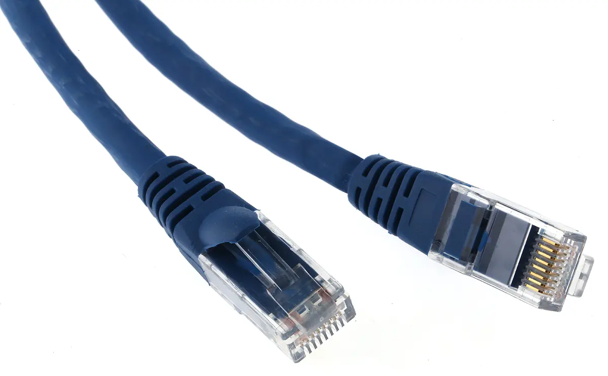 RS PRO Kat. 6 Ethernet-Kabel, 5 m, Blau U/UTP Stecker, A RJ45 Stecker, B RJ45, Raucharm halogenfrei