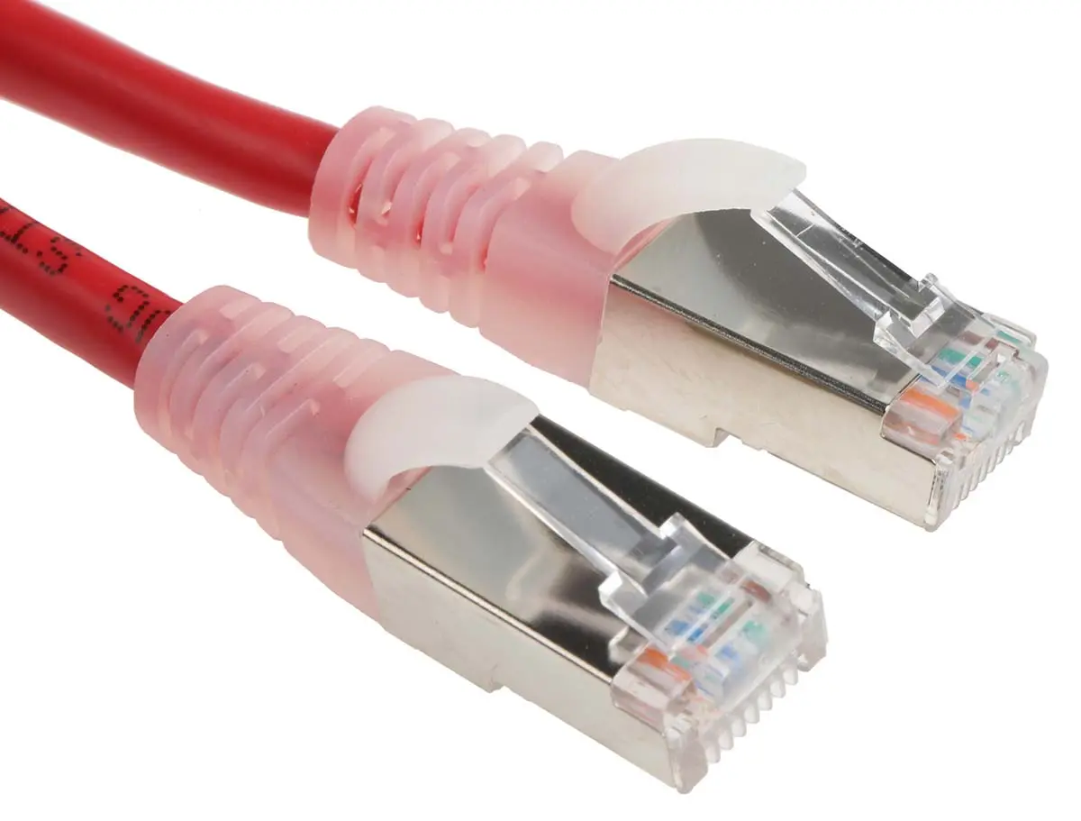 Produktfoto 1 von RS PRO Cat5e Ethernet-Kabel, 10 m, Rot F/UTP Stecker, A RJ45 Stecker, B RJ45, Polyvinylchlorid