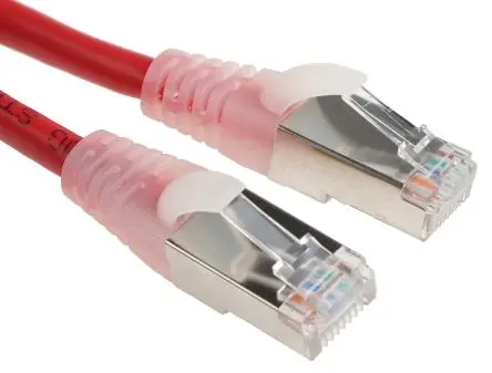 RS PRO Cat5e Ethernet-Kabel, 10 m, Rot F/UTP Stecker, A RJ45 Stecker, B RJ45, Polyvinylchlorid
