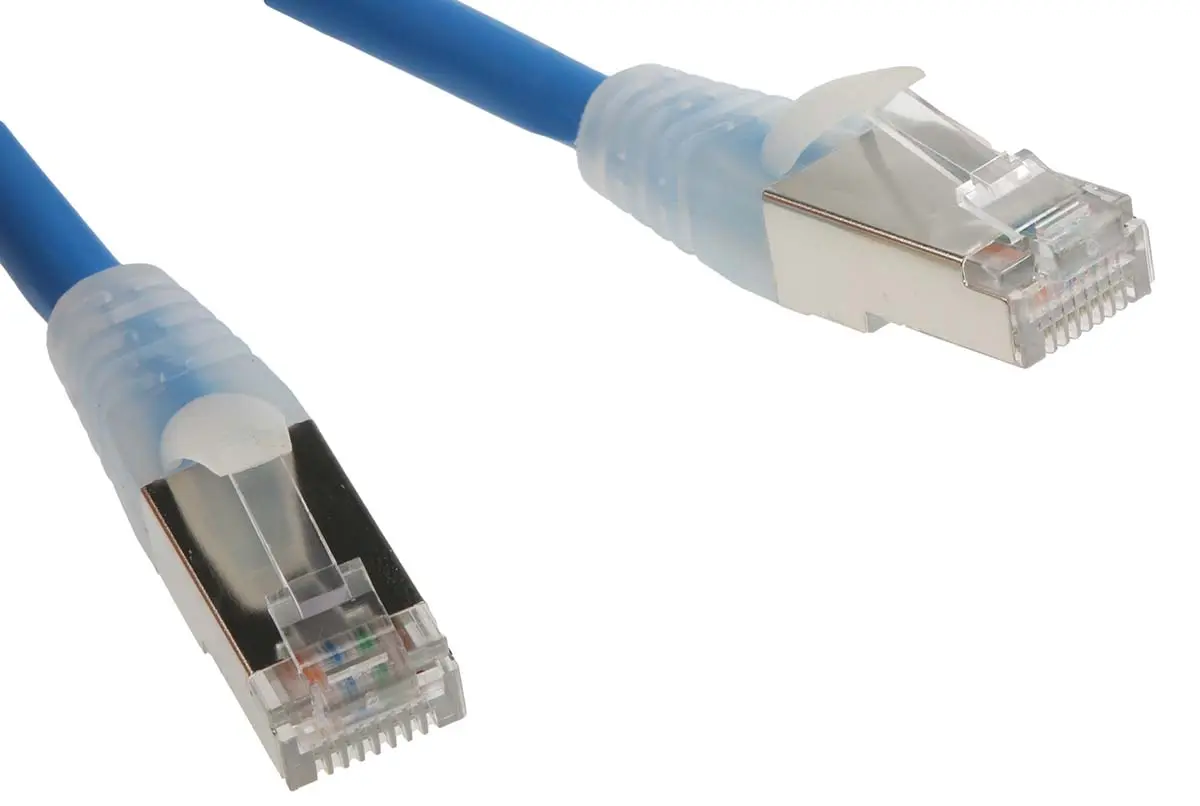 Produktfoto 1 von RS PRO Kat. 6 Ethernet-Kabel, 5 m, Blau F/UTP Stecker, A RJ45 Stecker, B RJ45, Raucharm halogenfrei