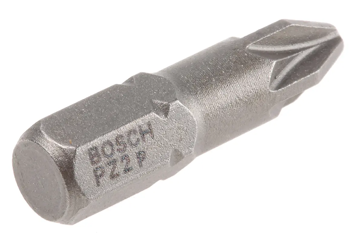 Produktfoto 1 von Bosch 1/4 in PZ2 Schraubbit, 3-teilig, 25 mm